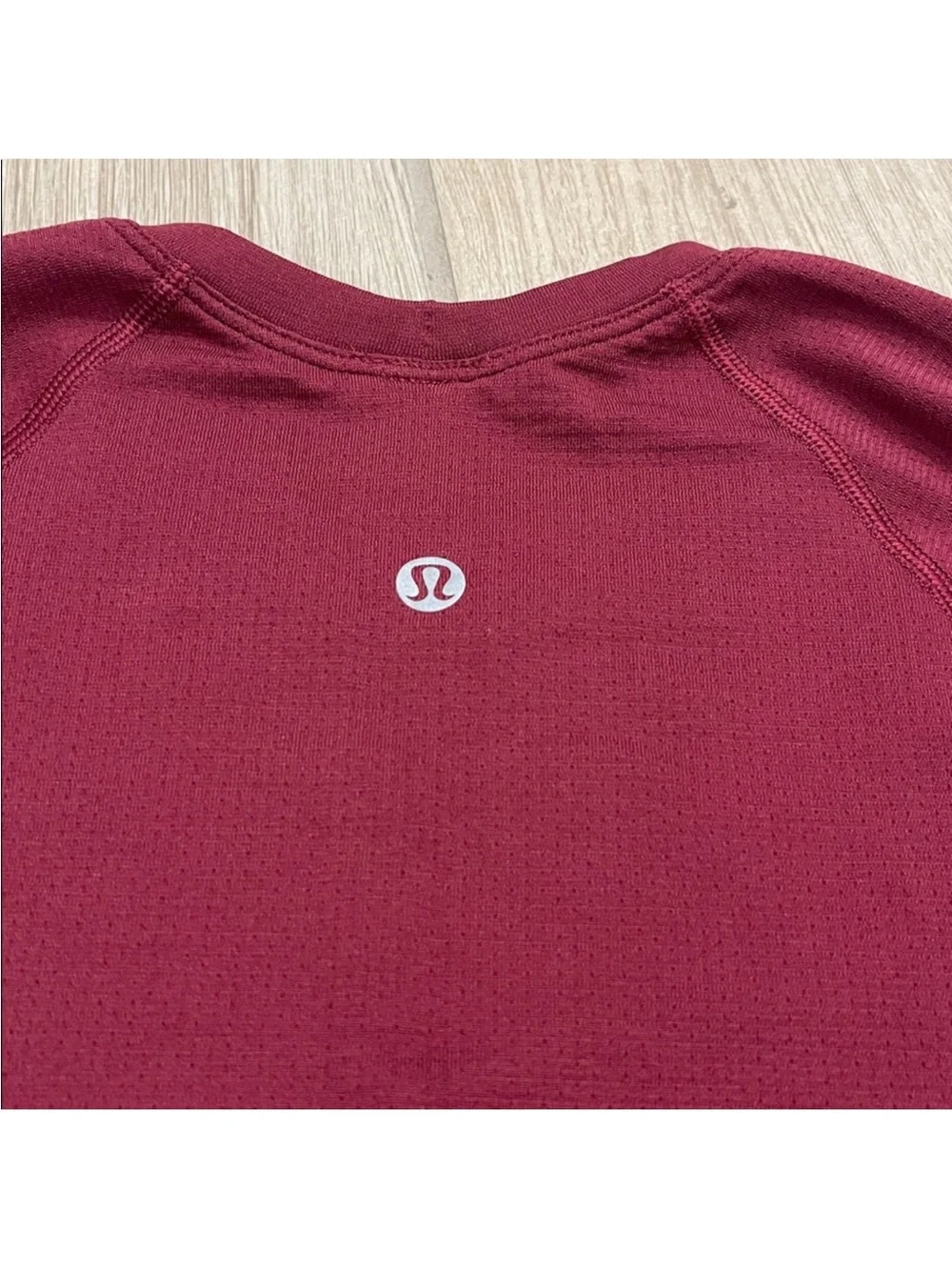 Lululemon Swiftly Tech cropped Long Sleeve Shirt 2.0 Deep Luxe  Sz 4